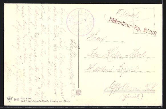 Cartoline postali: Schaffhausen, Rheinpartie mit Blick übe – Usato da Berlin venduto da bartko-reher 1