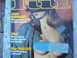 Erotik Sex Magazin LUI 1982 Französische Edition Top Zustand