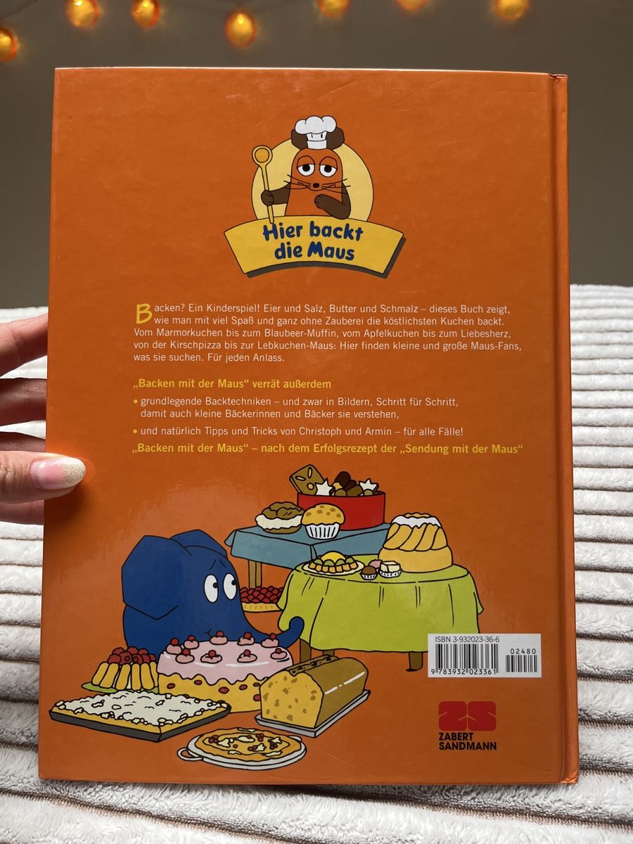Bücher: Backbuch "Backen mit der Maus" Rezepte – Neu (gemäss Beschreibung) aus Kaisten von saleforfun 7