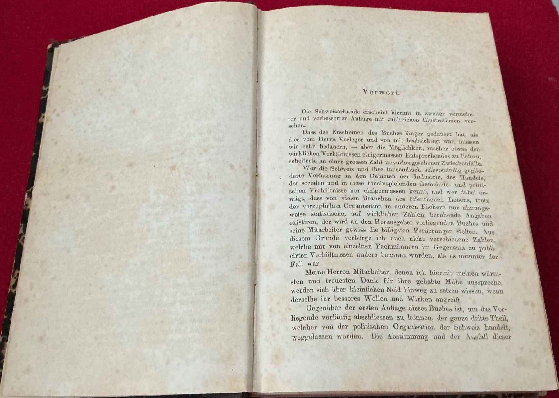 Bücher: Schweizerkunde, H.A. Berlepsch, 1875, Rarität – Gebraucht aus Crans-Montana von plainemorte 2