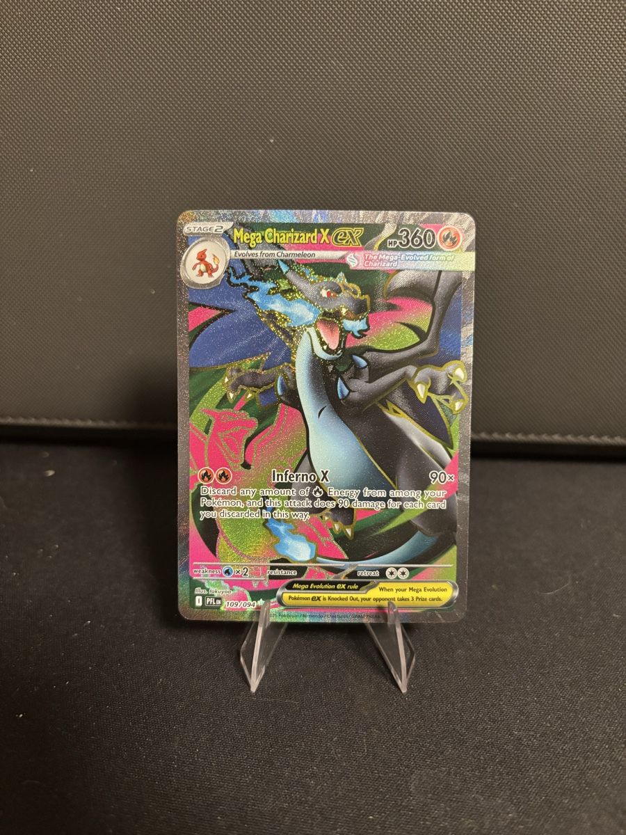 Pokémon Carte collezionabili: Mega Charizard X ex PFL 109 Near Mint – Nuovo (secondo la descrizione) da St.Gallen venduto da Xenia-1234