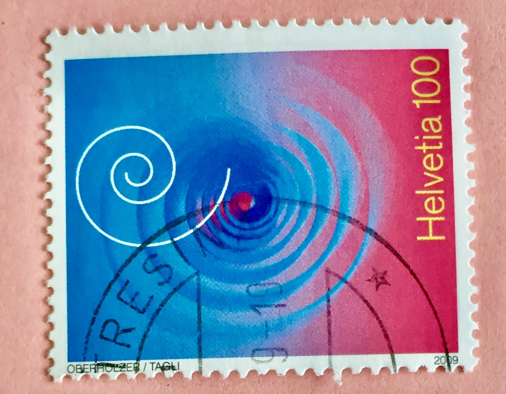 Tutti i francobolli: Nr.1320 mit Stempel Geburt 2009    – Usato da Aarau venduto da Billa007