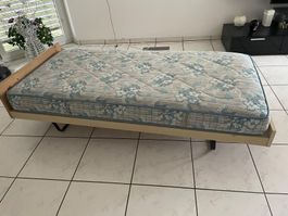 Gesundheitsmatratze 90x190 cm – Top Zustand inkl. Bett & Lat
