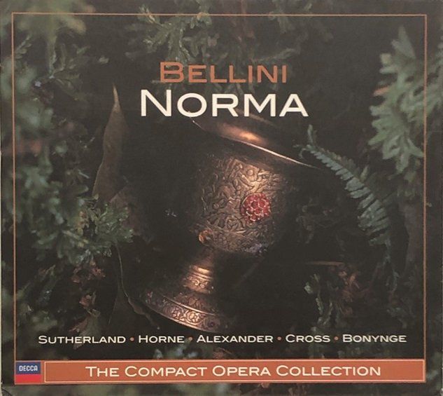 CD: Bellini - Norma (Sutherland/Horne, Bonynge) – Usato da Grüningen venduto da azulamarillo