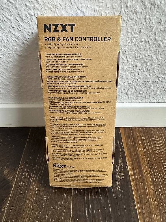 NZXT Custodie: NZXT RGB & Fan Controller Lüfter Steuerung PC – Usato da Dübendorf venduto da lebe_bunter 1