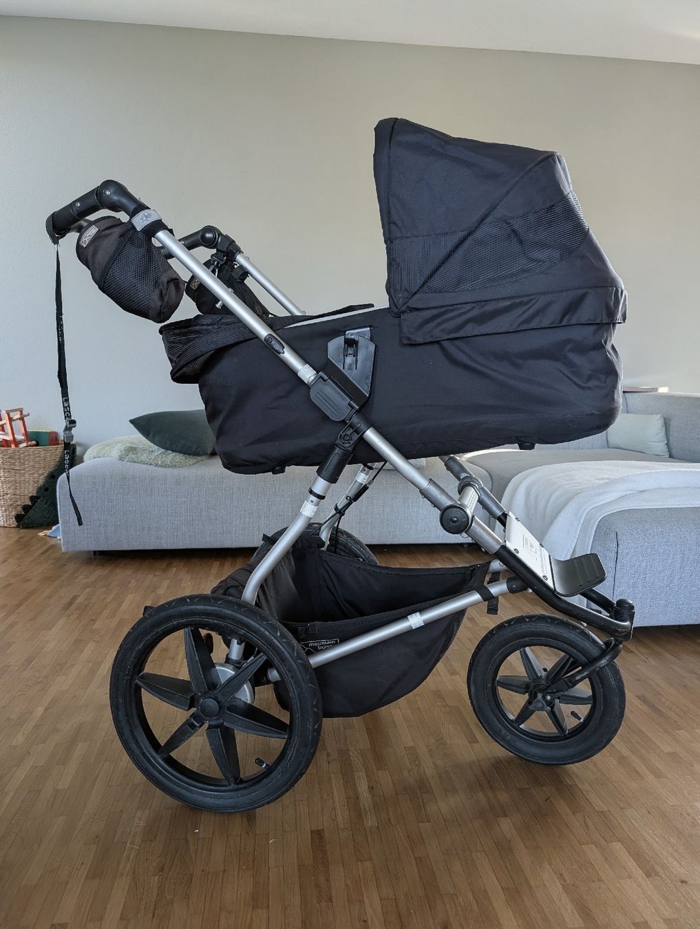 Mountain Buggy Carrozzine: Mountain Buggy Terrain Komplettset – Usato da Zürich venduto da borescus