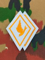 Kragenspiegel Brieftaubensoldat Set Ord. 1974, Variante 3