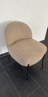 Pfister Sessel aus Boucle stoff in beige