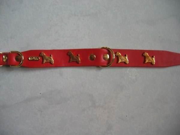 Leine & Halsband: Westie - Halsband 45cm rot – Neu (gemäss Beschreibung) aus Schübelbach von Bemafaja