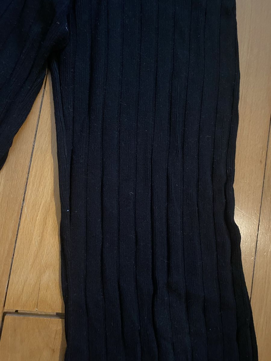 H&M Pantaloni: Schwarze gerippte H&M Stoffhose Gr. XS – Usato da Luzern venduto da nee_zjh6 1