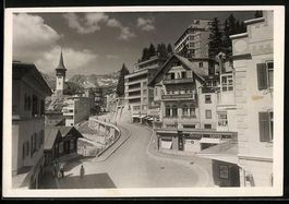Arosa-Dorf, Hotel Schweizerhof, Wegparti