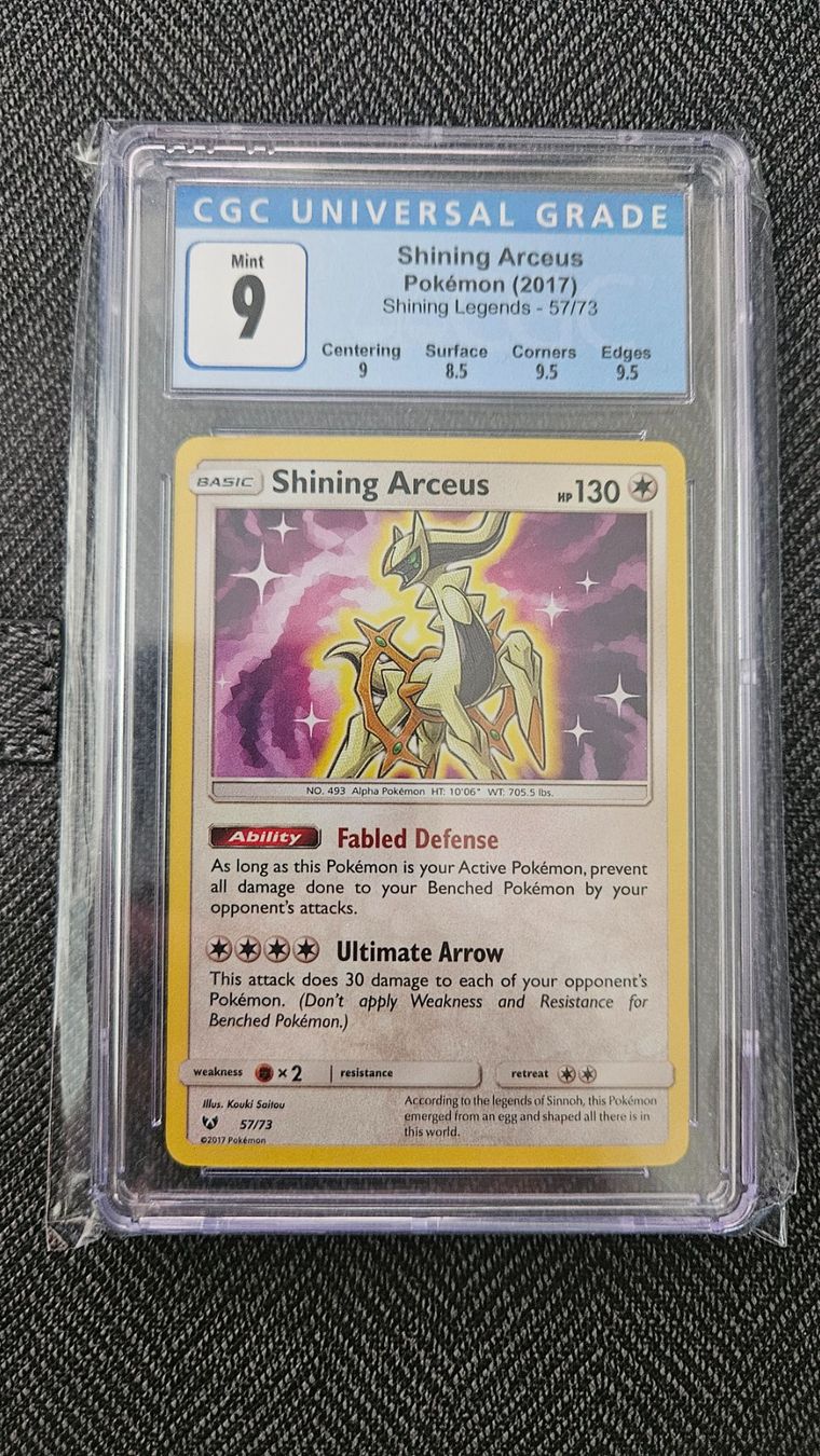 Pokémon Carte collezionabili: Shining Arceus 2017 - CGC 9 – Nuovo e nell'imballaggio originale da Biberist venduto da MaxP9