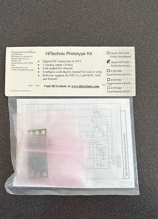 Componenti elettronici: HiTechnic Prototype Kit, for LEGO Mindstorms NXT – Nuovo e nell'imballaggio originale da Basel venduto da Summer.Day 2