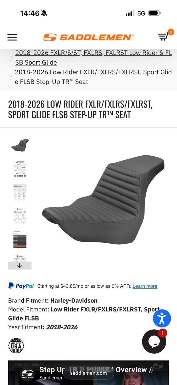 Harley-Davidson Tutti i ricambio per moto: Selle saddlemen – Usato da Onex venduto da ani_h6gm 1