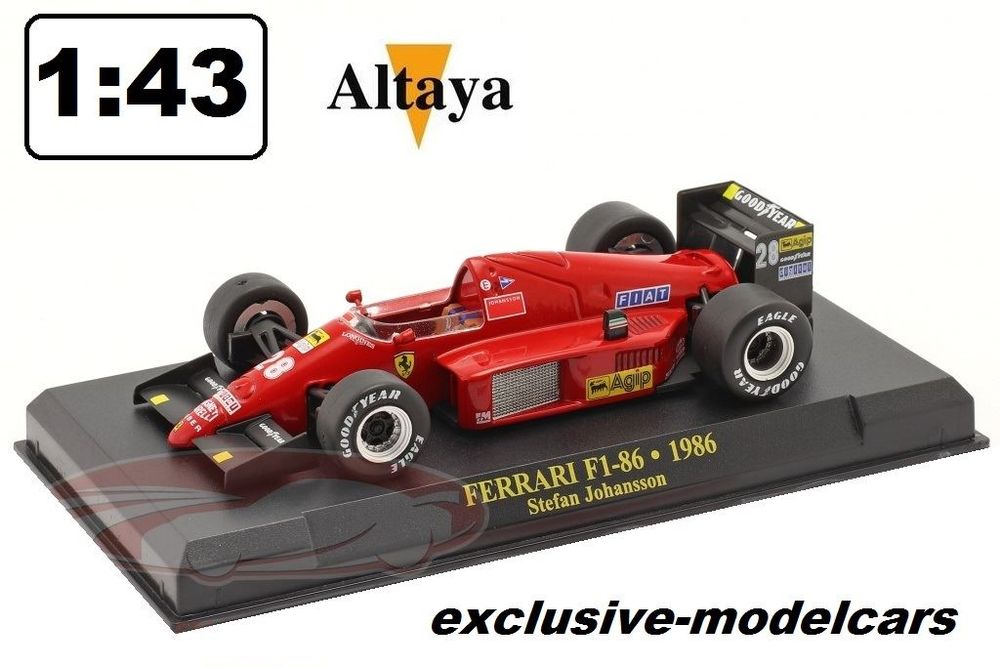 FERRARI F1-86 JOHANSSON F1 Formule 1 GP 1986 Tameo Kits 1/43 EUR 125,00 - FR