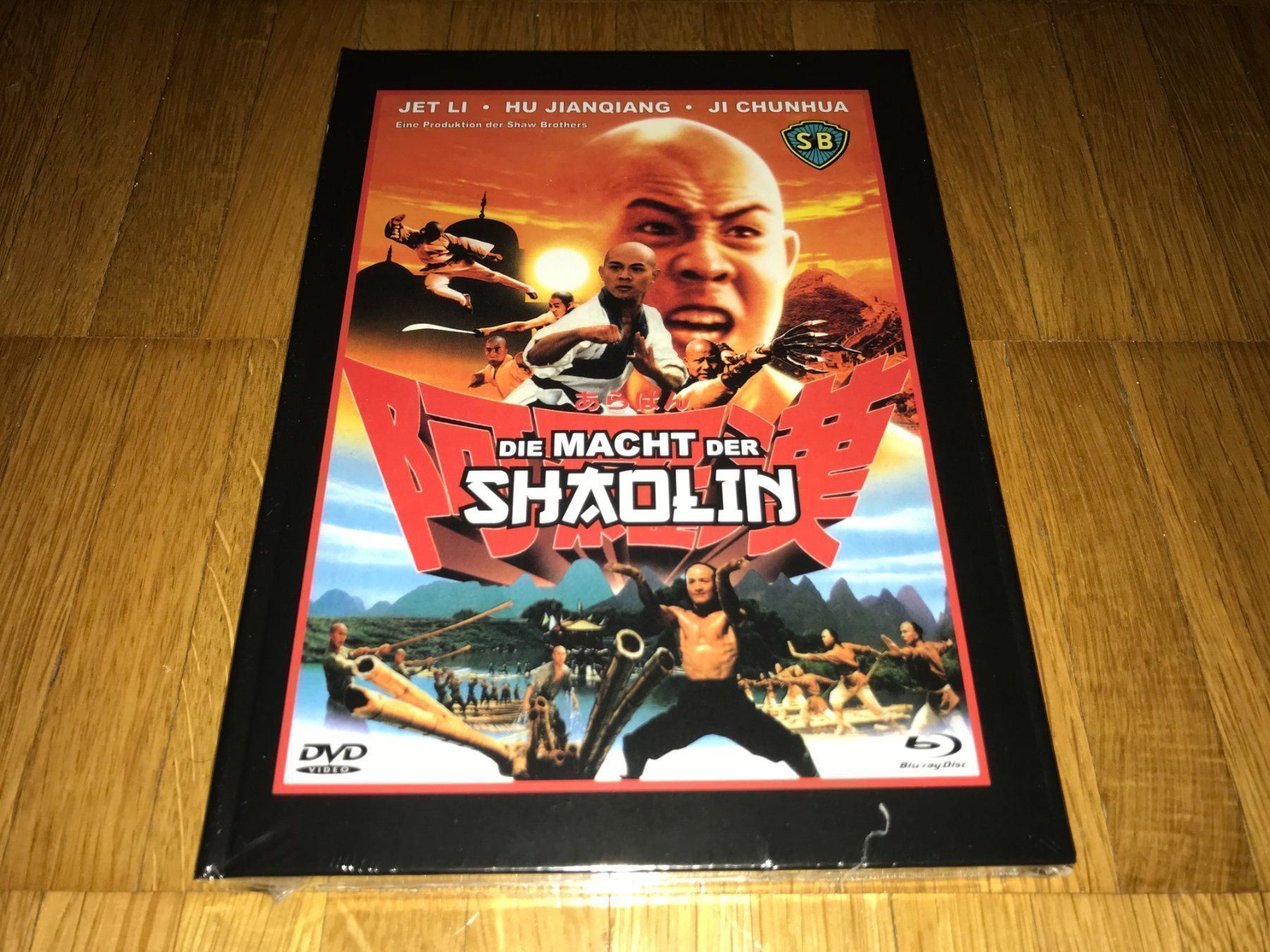 Tutti i DVDs: Die Macht der Shaolin - MEDIABOOK - C - UNCUT – Nuovo e nell'imballaggio originale da Basel venduto da havsok