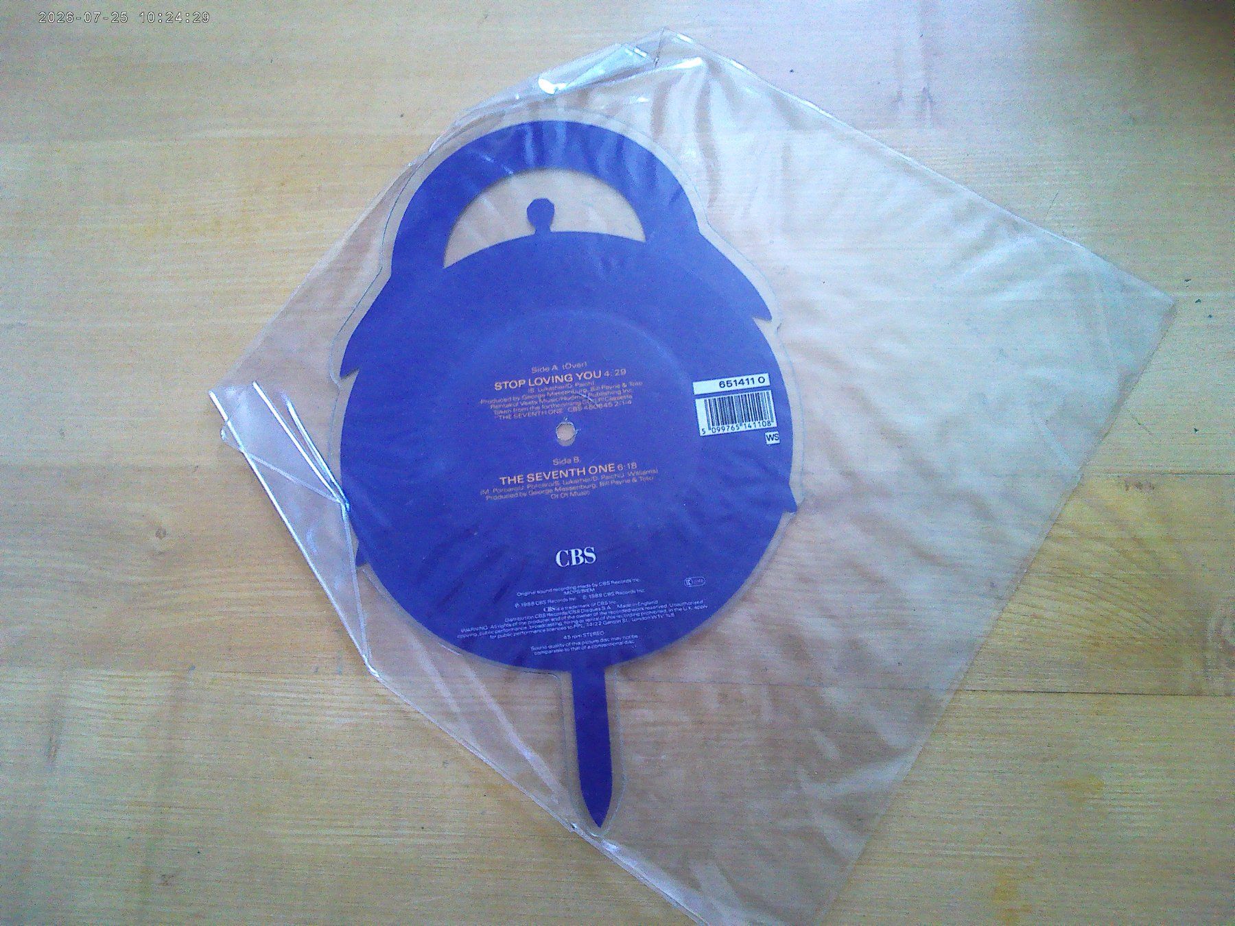 Dischi in vinile: TOTO Stop Loving You - SHAPE PICTURE DISC - UK 1988 – Nuovo e nell'imballaggio originale da Zofingen venduto da mooni89 1