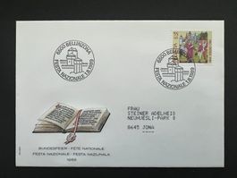 Sonderstempel Festa Nationale Bellinzona 1989   (M803)