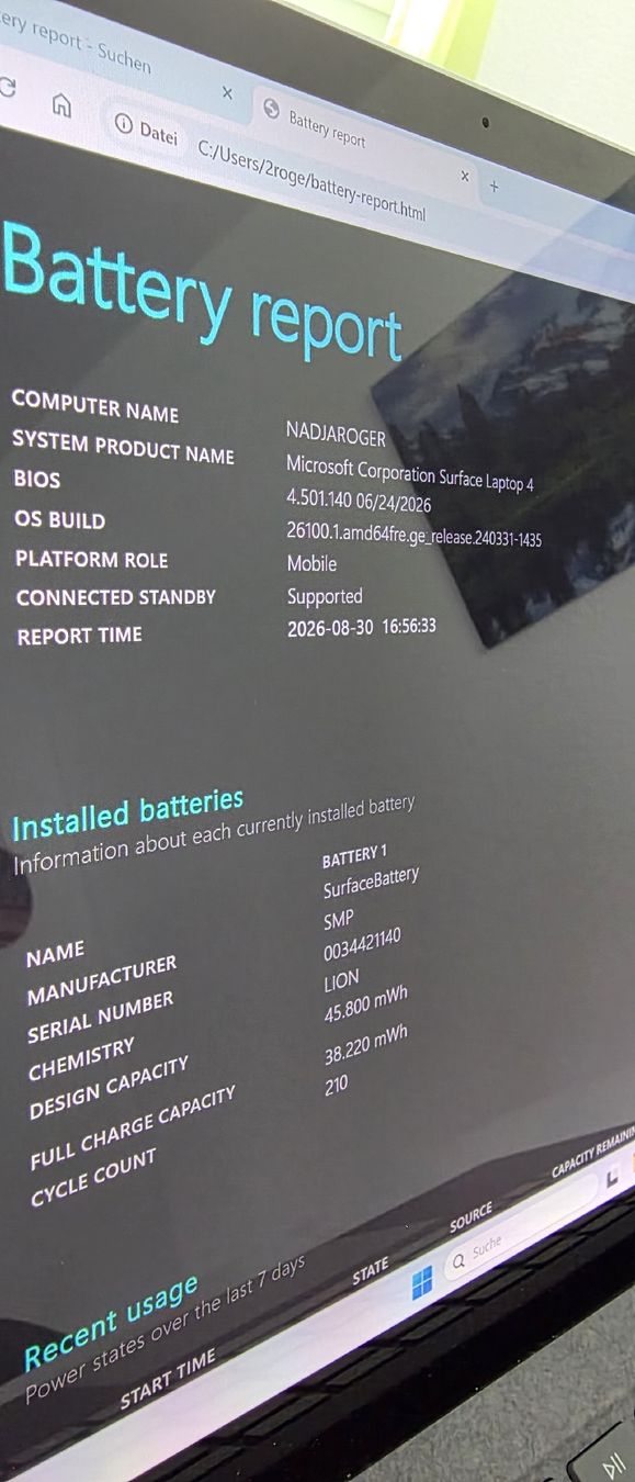 Microsoft Portables: Microsoft Surface Laptop 4, 13.5"  – D'occasion à Brigerbad par Scoobydooo 5