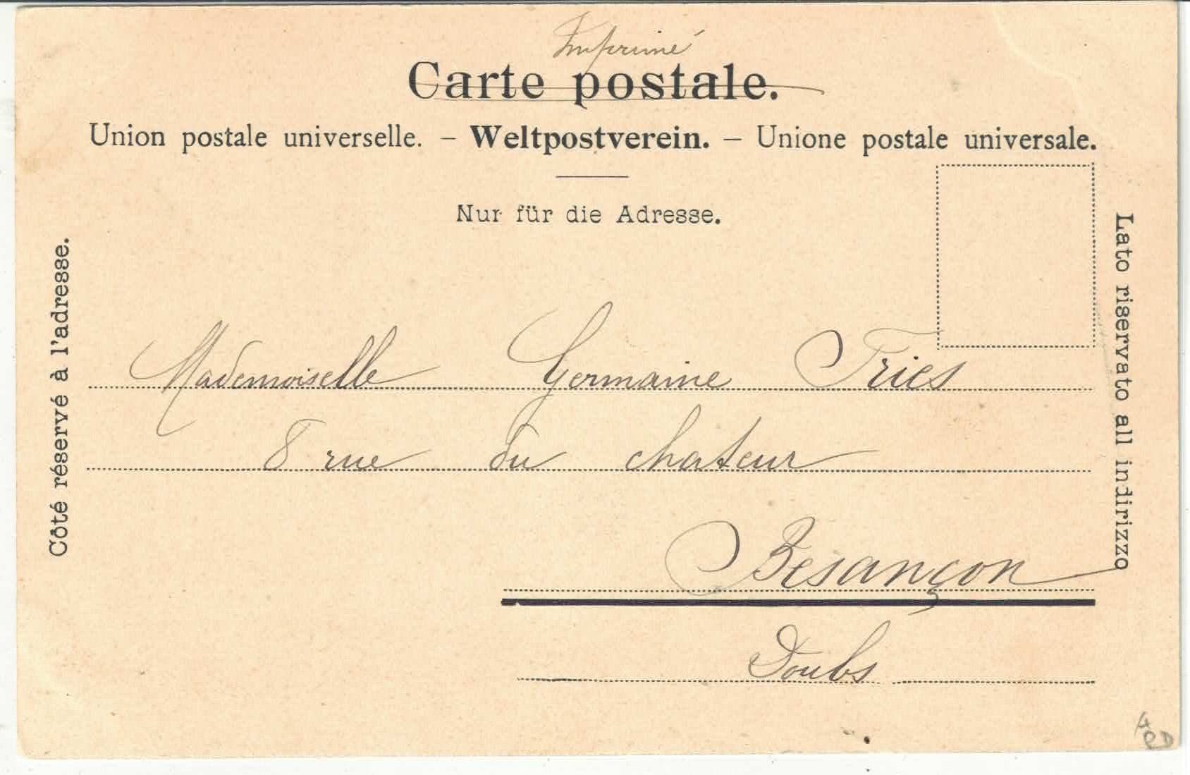 Cartoline postali: Village de Trient – Usato da Ettingen venduto da Kartenplanet 1