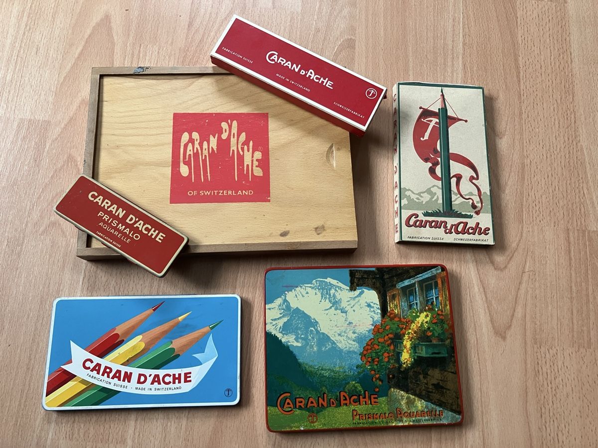 Caran D'Ache Bleistifte, Farbstifte & Kreide: Caran d’ache Lot – Gebraucht aus Zürich von Classic_Collection_Zurich