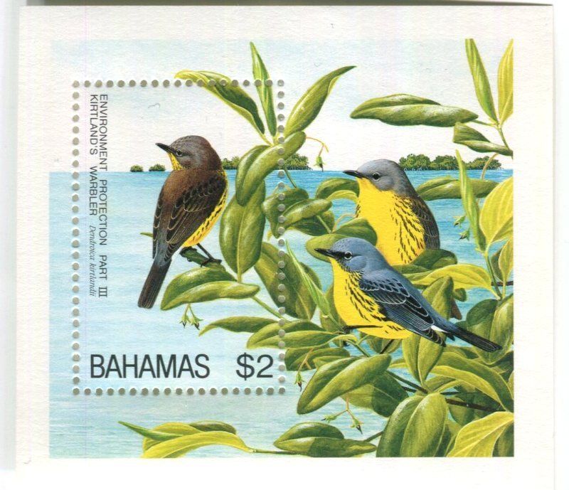Tutti i francobolli: Block "Vögel". Bahamas – Nuovo e nell'imballaggio originale da Basel venduto da Butsch5