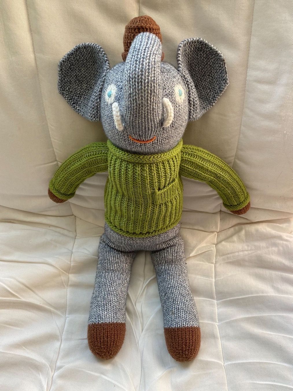 Giocattoli: Blabla Strickpuppe Hercule The Elephant – Nuovo (secondo la descrizione) da Muttenz venduto da Fantom03 1