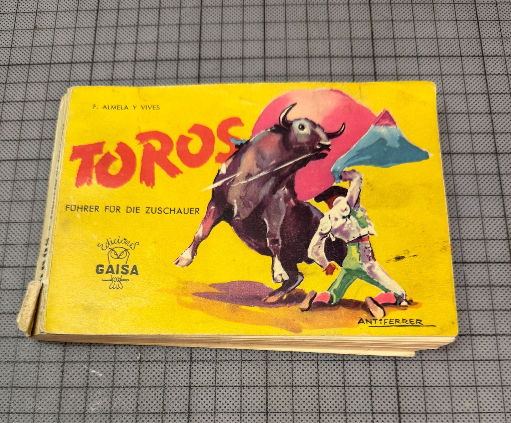 Fumetti: Altes Comic Toros Führer Zuscjauer Comic Buch – Usato da Nussbaumen AG venduto da olitech5415