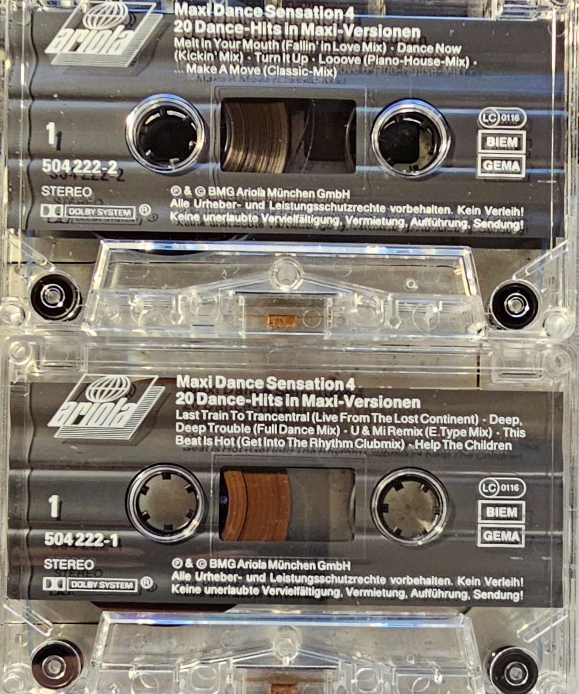 Cassettes audio: MC - Maxi Dance Sensation 4 – D'occasion à Wahlen b. Laufen par Cg10 2