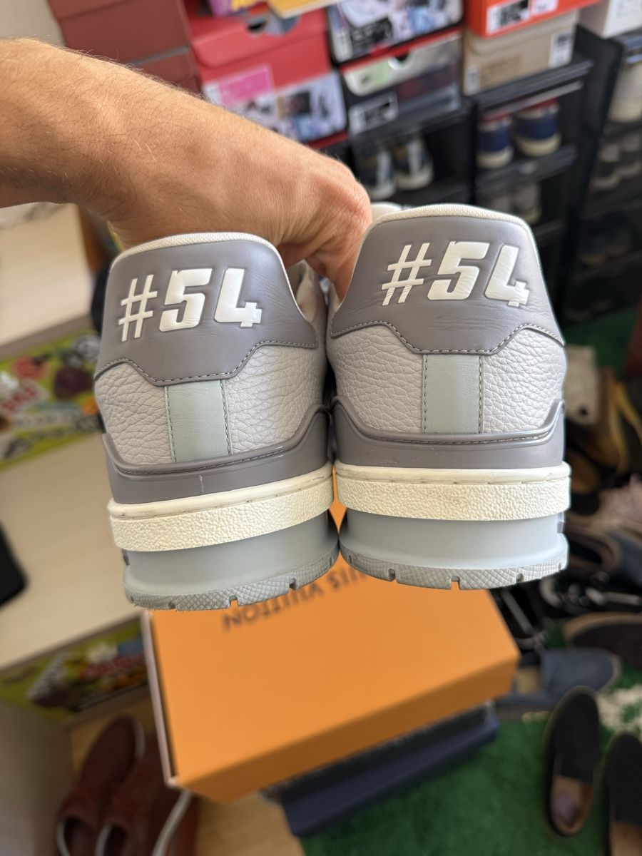 Louis Vuitton Herrenschuhe: Louis Vuitton Trainer Grey – Neu (gemäss Beschreibung) aus Genève von SG_73 3