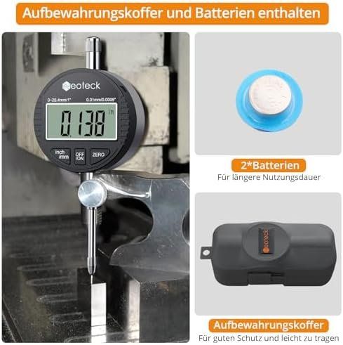 Messen: Digitale Messuhr 0.01 1'' Digital Dial indicator Messgerät – Neu und originalverpackt aus Hundwil von pak_7zvn 5