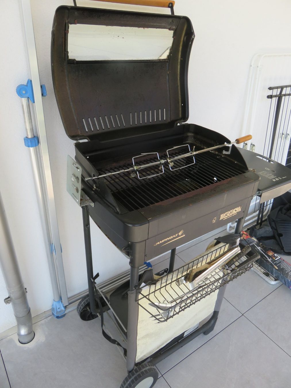Griglie: Grill camping gaz RBS de luxe avec plancha – Usato da Neuchâtel venduto da jmn_fv6m