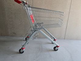 3 Einkaufswagen klassisch, Transportwagen, robust