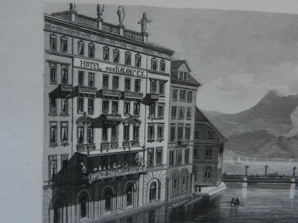 Stiche: Luzern Wasserturm des Balances – Gebraucht aus Risch von Rischli15 3