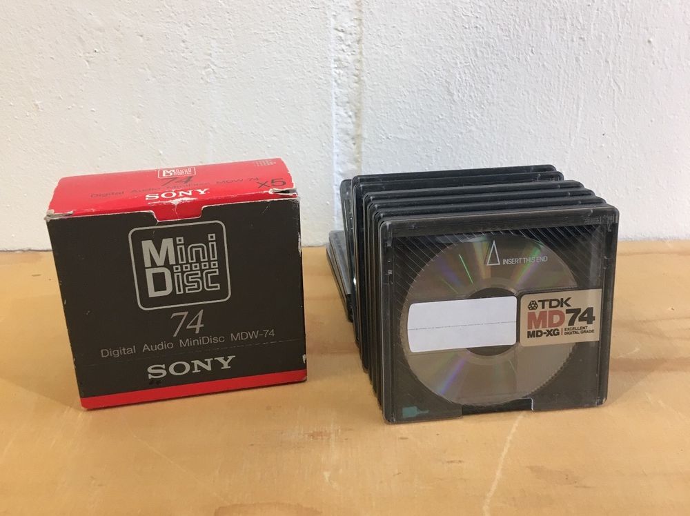 9 Stück Sony/TDK MiniDisc Kaufen auf Ricardo