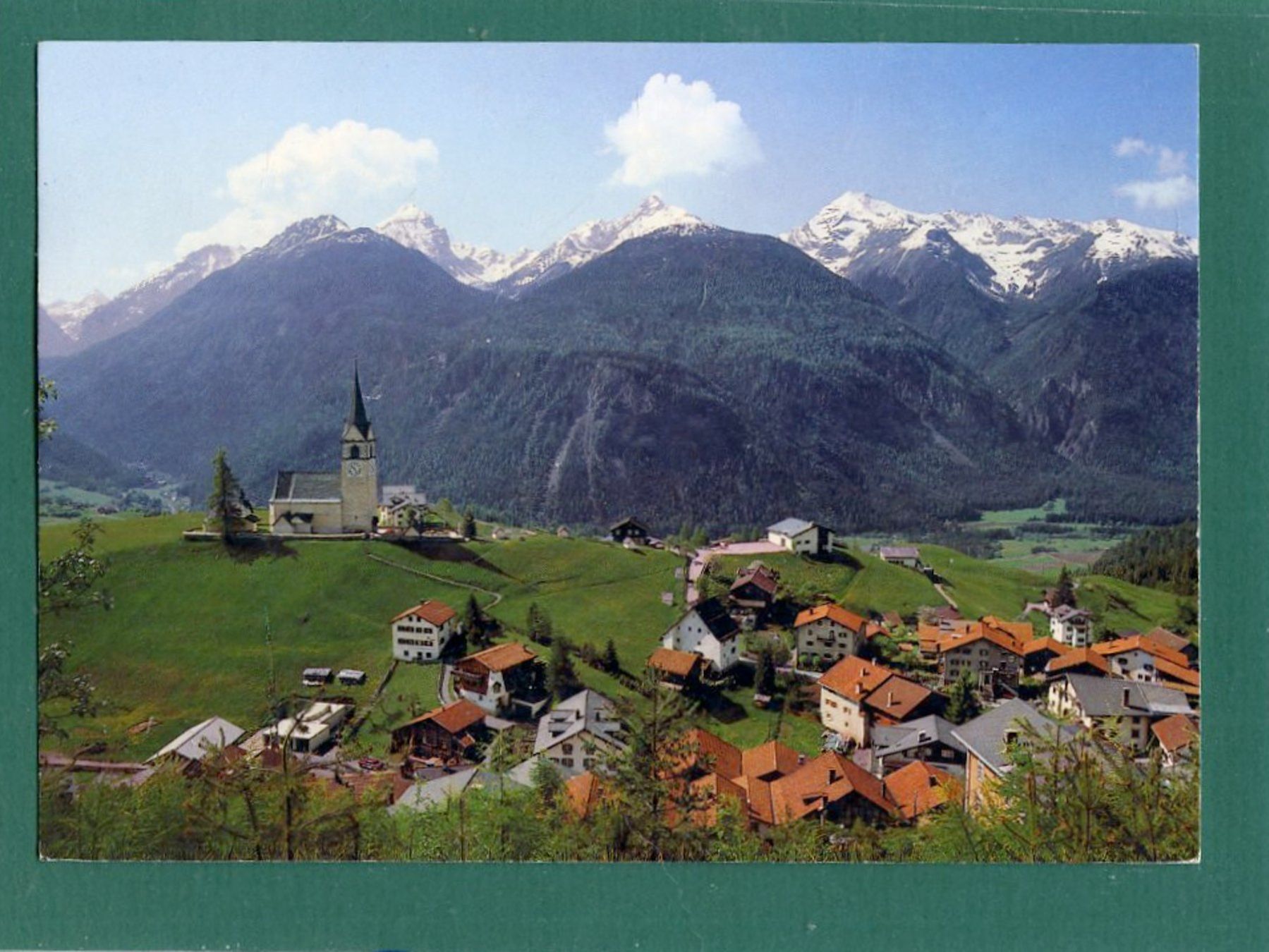 Ansichtskarten: Schmitten Albulatal, ungelaufen, Grossformat – Gebraucht aus Sargans von Hausi1951