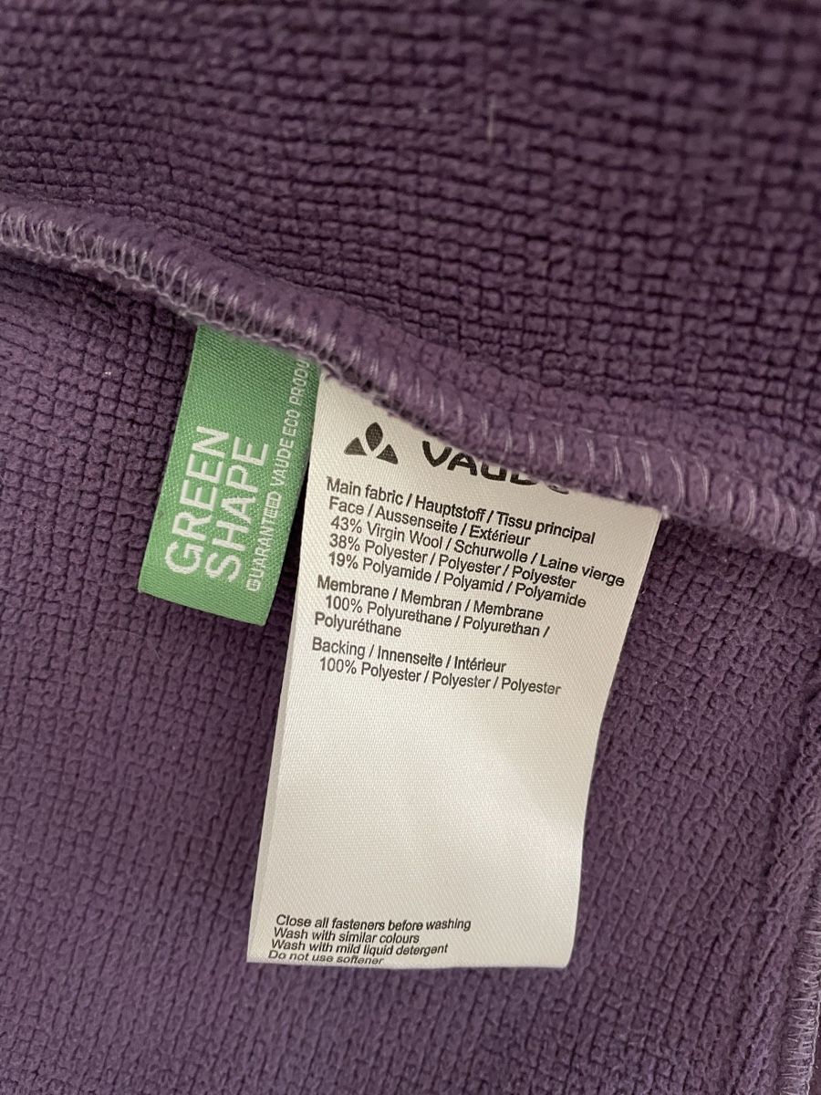 Vaude Giacche: Veste Vaude - moitié laine – Usato da Satigny venduto da ThalE 2