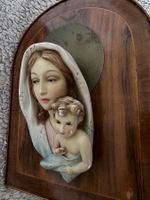 Wandrelief Maria mit Kind (siehe Fotos), 42x33 cm