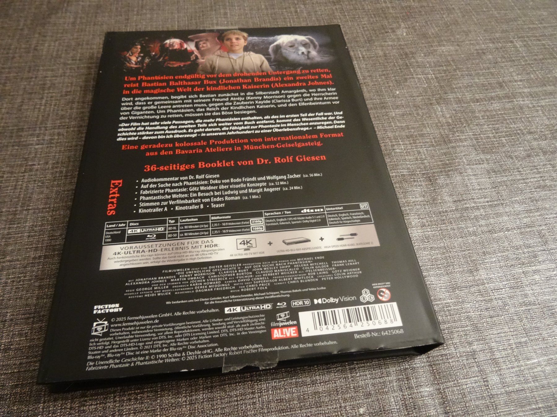 Tous les DVDs: Die Unendliche Geschichte II 2 MEDIABOOK 4K – D'occasion à Olten par Disc-Verkauf 3
