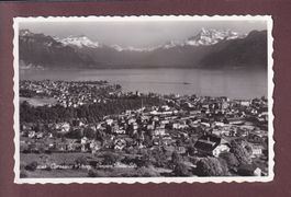 CORSEAUX sur Vevey - Pension Beau Site - 1952
