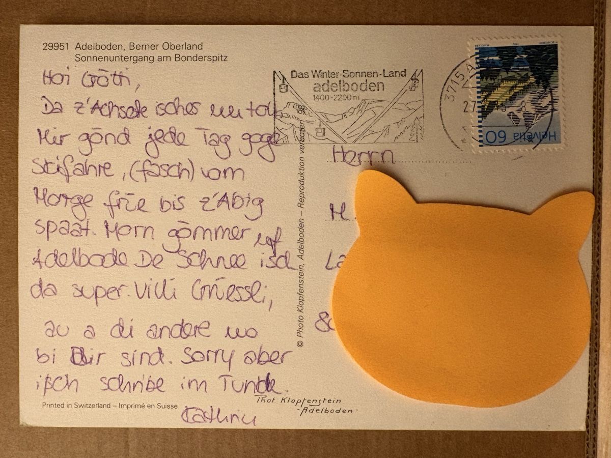Cartoline postali: AK von Adelboden – Usato da Rümlang venduto da Kartenpost1 1
