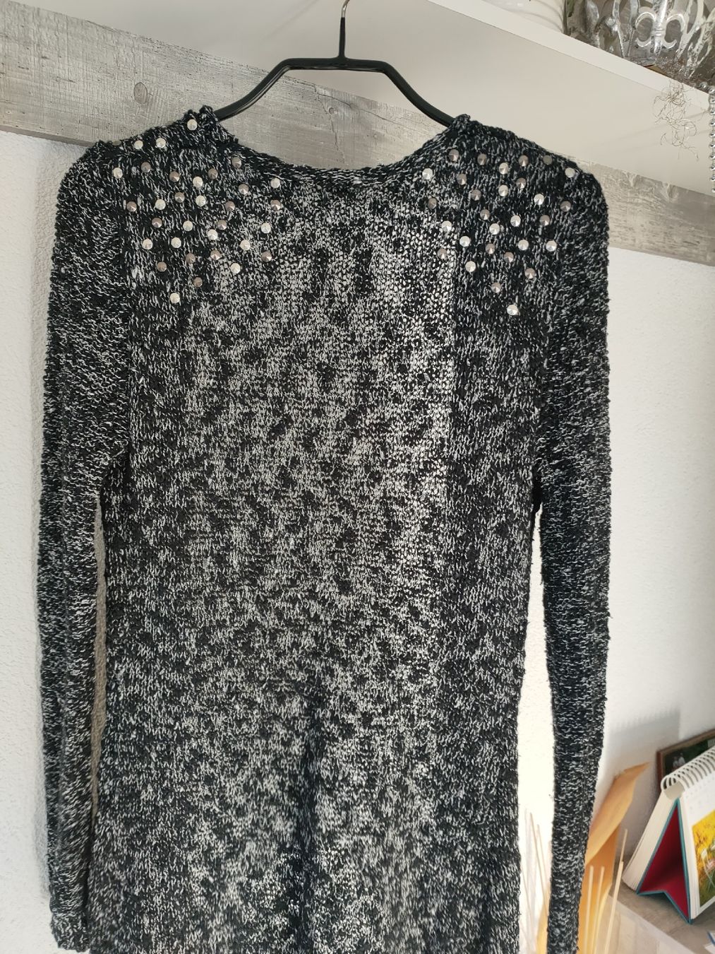 Zebra Giacche: Strickjacke mit Pailletten, Grösse S – Usato da Gipf-Oberfrick venduto da minini 1