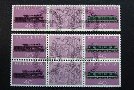 (X110) 1982: Gotthard - Bahn Streifen F75 (668 + 669) ET ʘ