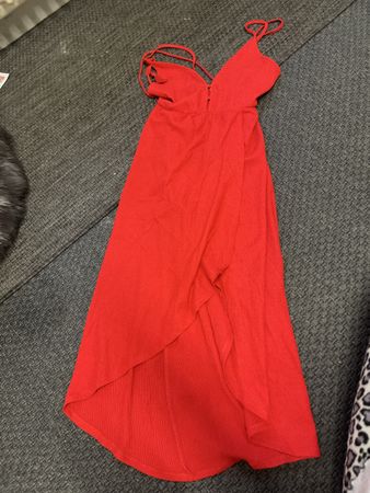 Asos Sommerkleid rot gr34