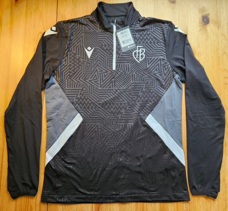 FC Basel Trainingsoberteil Macron NEU Grösse L FCB Jacke