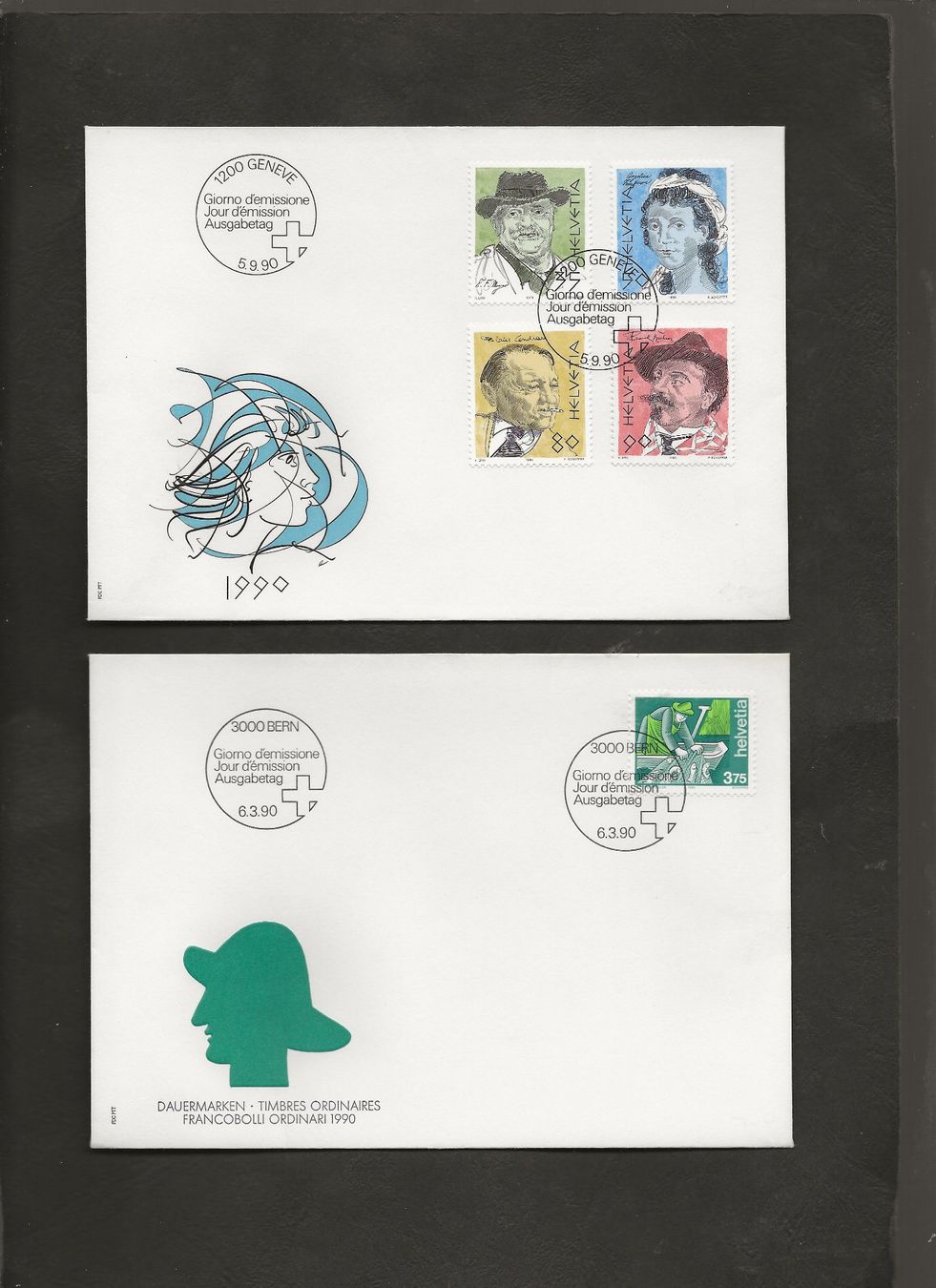 Tutti i francobolli: Schweiz 32 FDC 1989 bis 1999 – Usato da Au ZH venduto da xelagreb01 7
