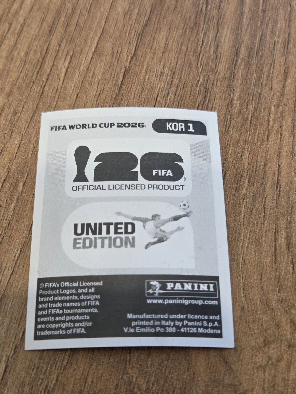 Panini Carte collezionabili: FIFA World Cup 2026 Sticker KFA KOR 1 – Nuovo (secondo la descrizione) da Heiligenschwendi venduto da Fam.Schneider 1