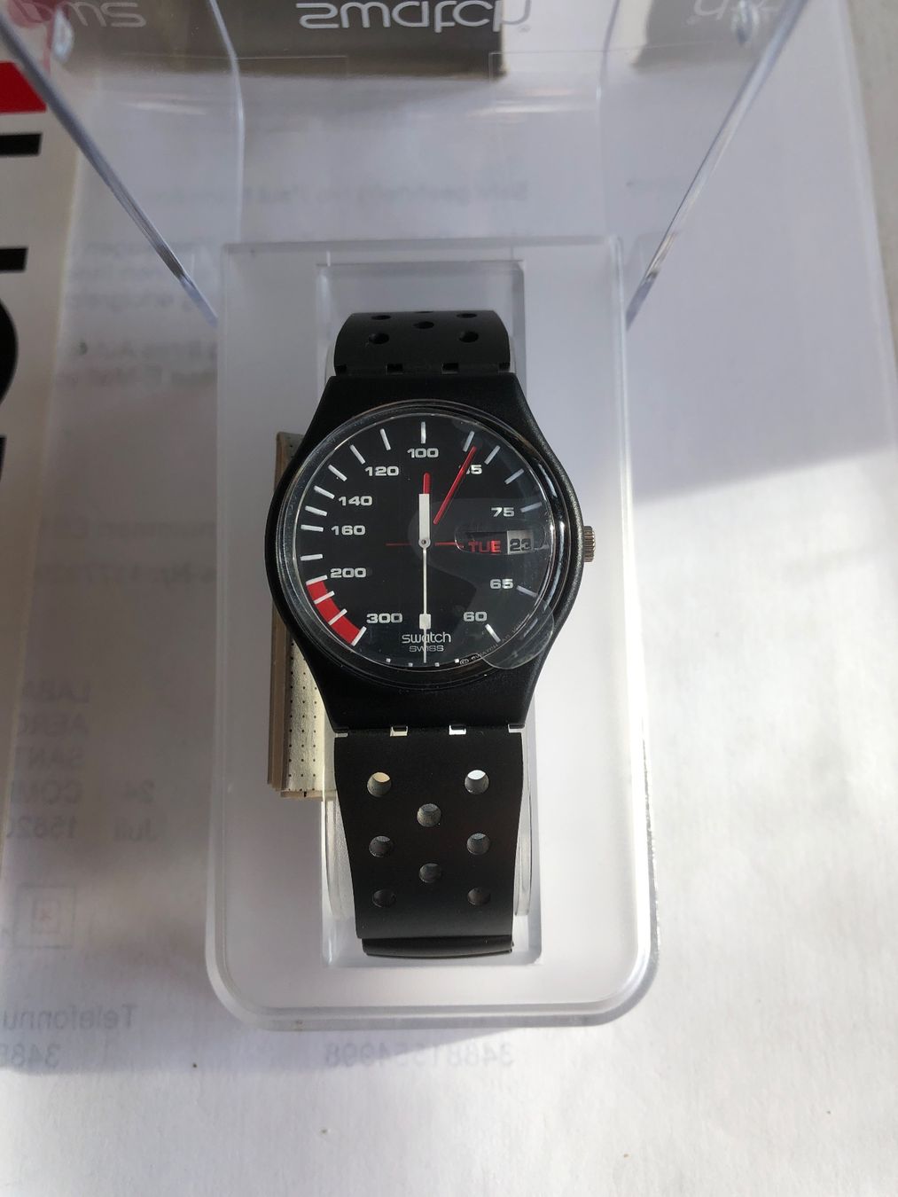 Swatch Orologi: Swatch Gent 0-300KM von 2000 – Nuovo e nell'imballaggio originale da Biel/Bienne venduto da winnertaco 1