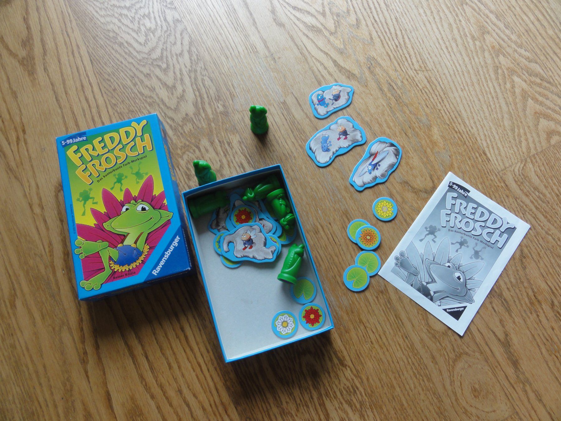 Ravensburger Giochi: Freddy Frosch, Spiel – Usato da Riedholz venduto da Taweva 1