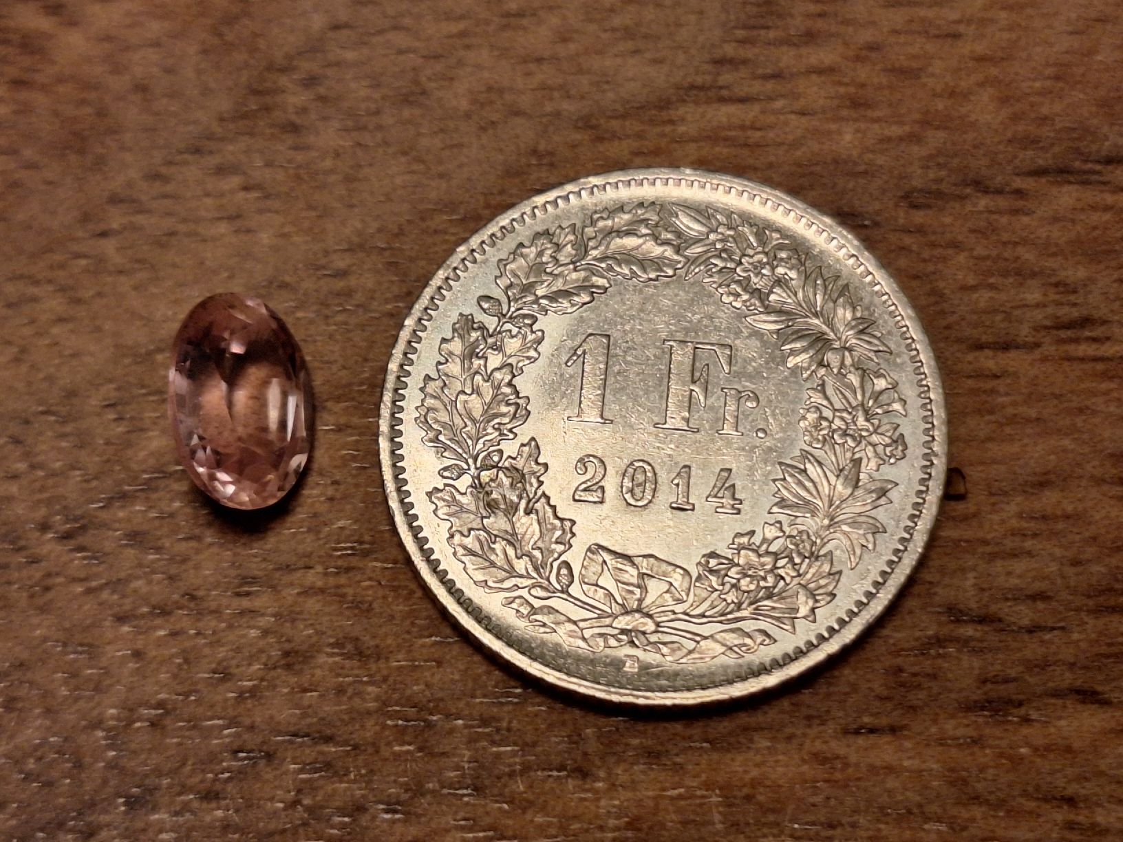 Pierres précieuses: Natürlicher Padparadscha Saphir Ceylon 2.5 ct – D'occasion à Dornach par bals28 5
